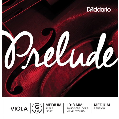 D'addario Prelude Viola String Set- Long